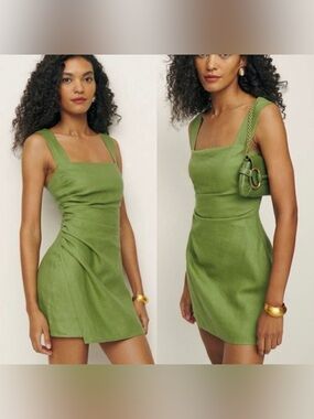 Reformation Kerrigan Linen Dress